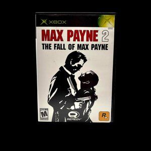 Max Payne 2: The Fall Of Max Payne Xbox Game Complete Rockstar Remedy